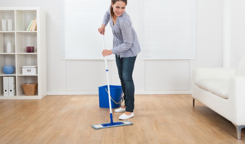Improper Cleanliness flooring