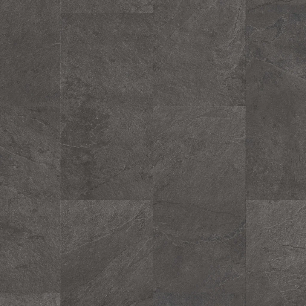 Magnifico Black Slate Vinyl Flooring